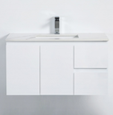 Lavamanos PVC para pared 36''