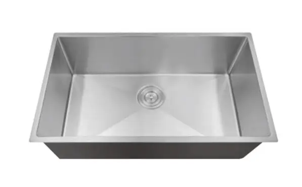 Kitchen sink 27 x 18 inches stainless steel
