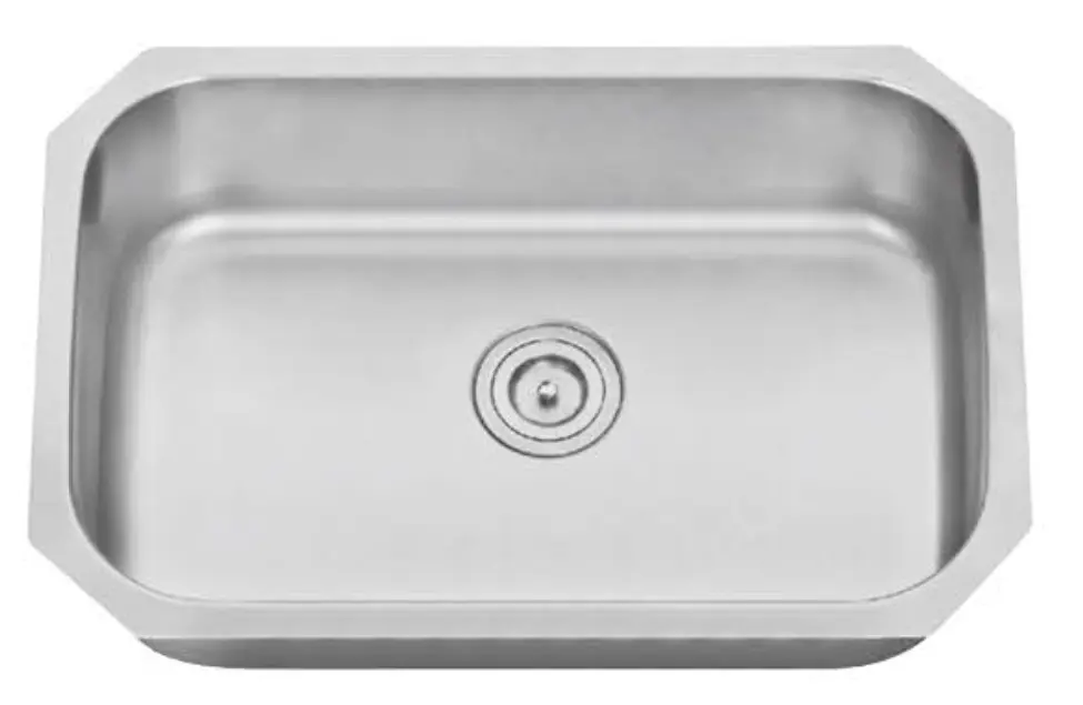 Kitchen sink 32 x 18 inches stainless steel