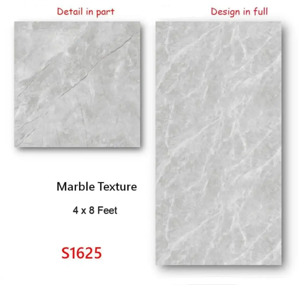 Panel PVC imitación mármol 