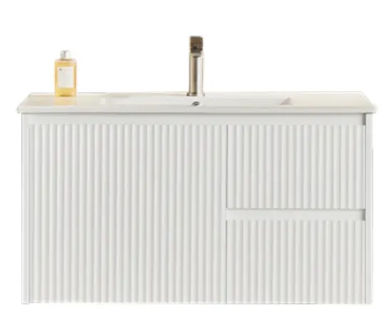 VANITY PVC FRONT WAVE 36"