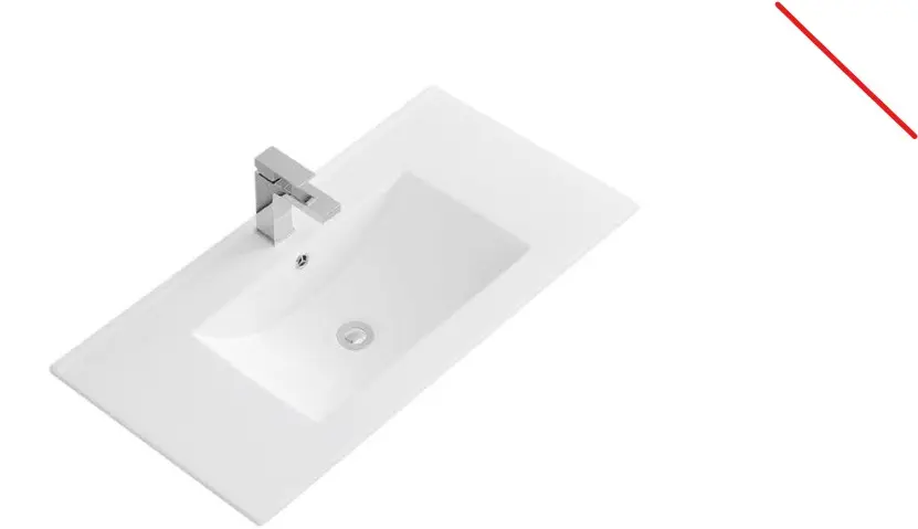 Porcelain washing basin 36"