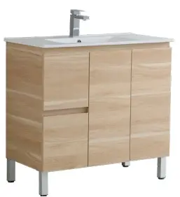 PVC Vanity with legs 36'' 