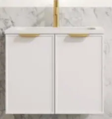Wallmount PVC Vanity 24''