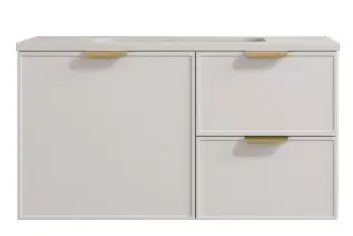 Wallmount PVC Vanity 36''