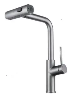 Grifo de cocina con cabeza desmontable tipo pull-down 
